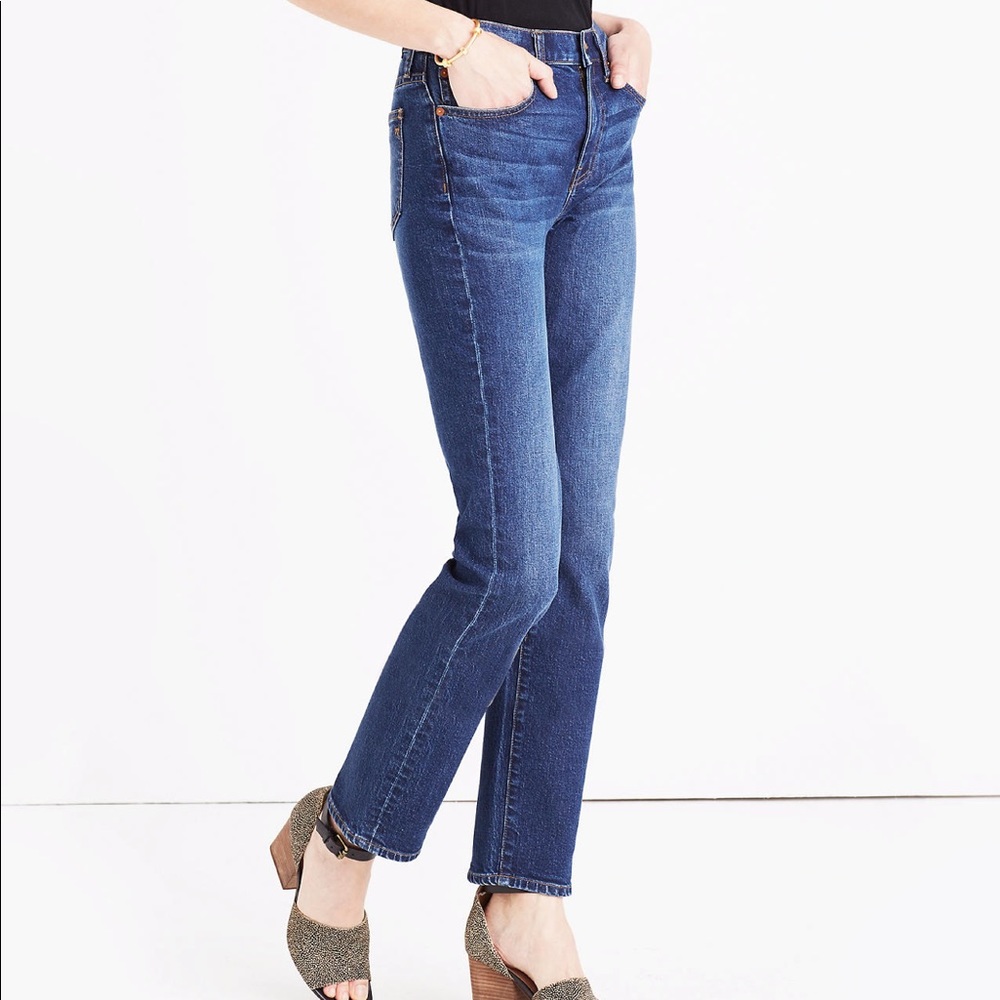 Madewell Cruiser Straight Leg Jean in Lana Wash